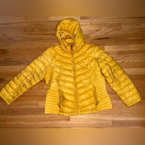 Calvin Klein Yellow Puffer Jacket